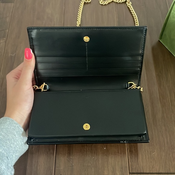 gucci horsebit 1955 wallet with chain - Picture 6 of 10